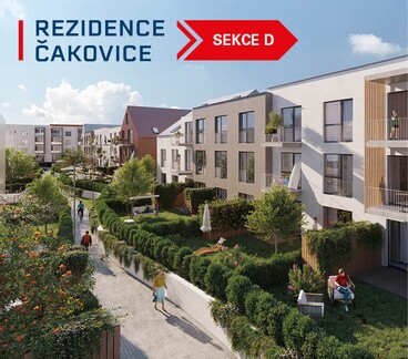 We have launched the sale of the first phase of the new Rezidence Čakovice project – now with exclusive prices