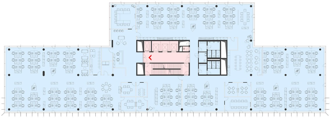 1 tenant – open space