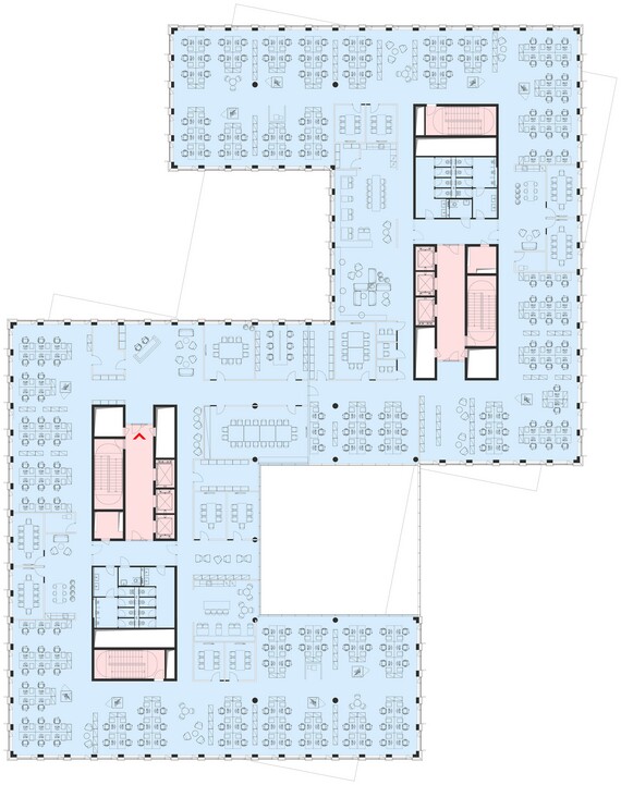 1 tenant – open space